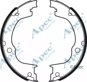 Комлект тормозных накладок APEC braking SHU720