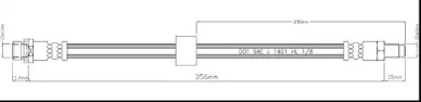 Патрубок MOTAQUIP VBH1076