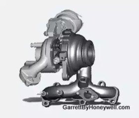 Турбина двигателя GARRETT 789016-5002S