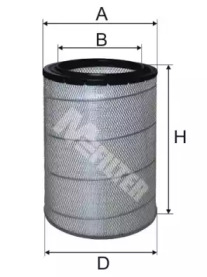 

Фильтр воздушный MFILTER A816
