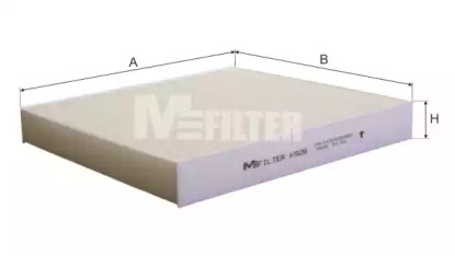 Фильтр воздуха салона MFILTER K 926
