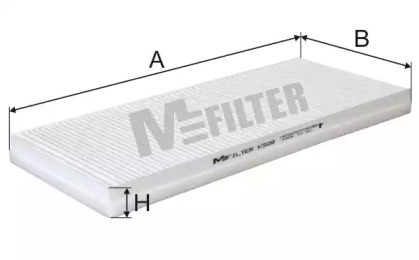 Фильтр воздуха салона MFILTER K 928