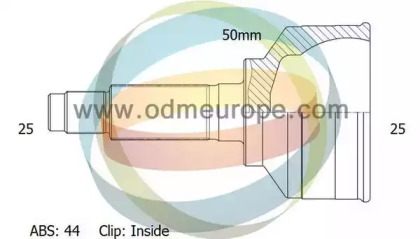 Шарнирный комплект ODM-MULTIPARTS 12-080665