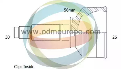 Шарнирный комплект ODM-MULTIPARTS 12-090230