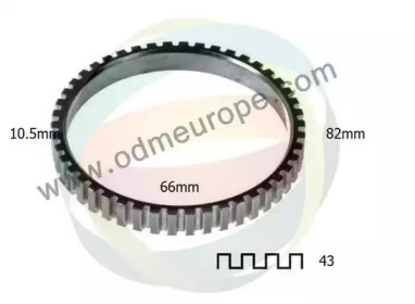 Зубчатый диск импульсного датчика ODM-MULTIPARTS 26-080003