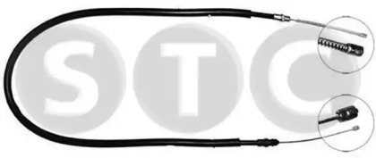 Трос стояночного тормоза STC T480210