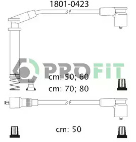 Провода зажигания высоковольтные комплект PROFIT 1801-0423