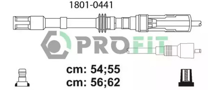 Провода зажигания высоковольтные комплект PROFIT 1801-0441