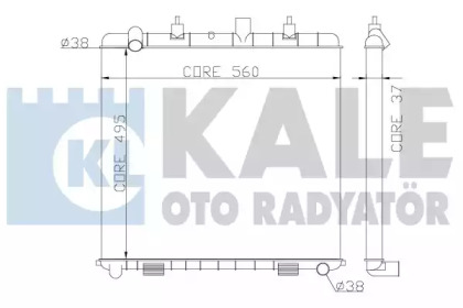 Радиатор охлаждения KALE OTO RADYATOR 359300