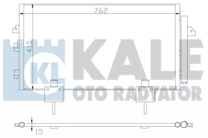 Радиатор кондиционера KALE OTO RADYATOR 383400