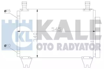 Радиатор кондиционера KALE OTO RADYATOR 383500