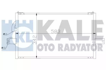 Радіатор кондиціонера KALE OTO RADYATOR 386400