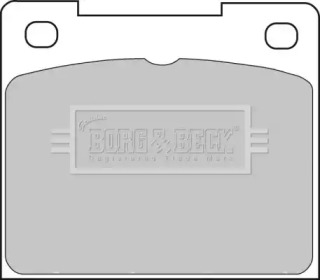 Комплект тормозных колодок BORG & BECK BBP1307