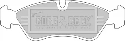 Колодки тормозные BORG & BECK BBP1423
