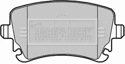 Колодки тормозные BORG & BECK BBP1930