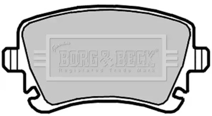 Колодки тормозные BORG & BECK BBP2139