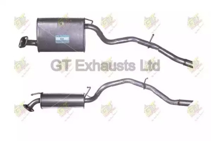 Амортизатор GT Exhausts 0 4763 GSZ130