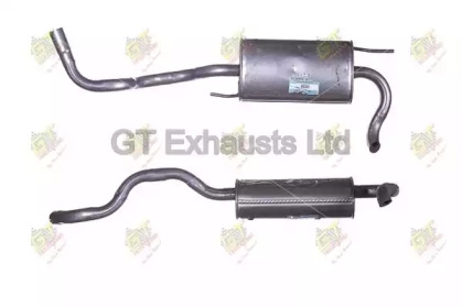 Амортизатор GT Exhausts 0 4763 GVW389