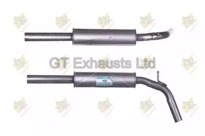 Амортизатор GT Exhausts 0 4763 GVW392