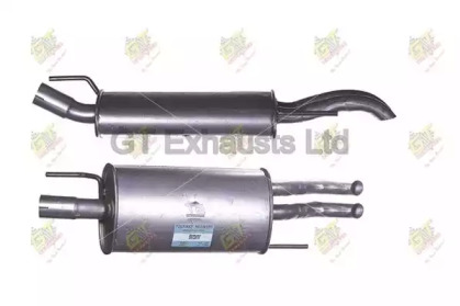 Амортизатор GT Exhausts 0 4763 GVW398