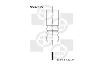 Клапан BGA V537555
