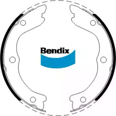 Комлект тормозных накладок BENDIX-AU 0 4825 BS5252