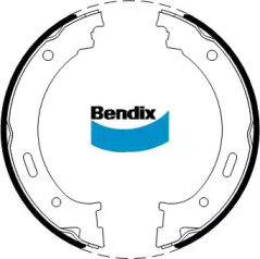 Комлект тормозных накладок BENDIX-AU 0 4825 BS5254