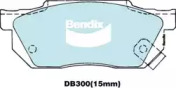 Комплект тормозных колодок BENDIX-AU 0 4825 DB300 GCT