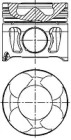 Поршень WILMINK GROUP WG1443736