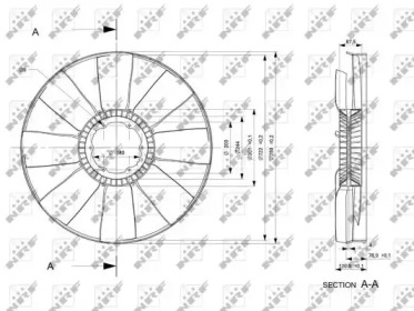 Рабочее колесо вентилятора WILMINK GROUP WG1721048