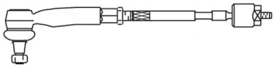 Тяга рулевая FRAP T/515