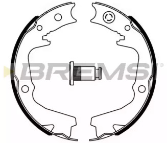 Комлект тормозных накладок BREMSI GF0893