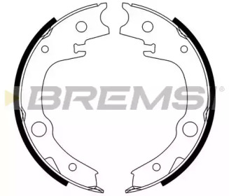 Колодки стояночного тормоза BREMSI GF0966