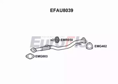 Трубка EuroFlo 0 4941 EFAU8039