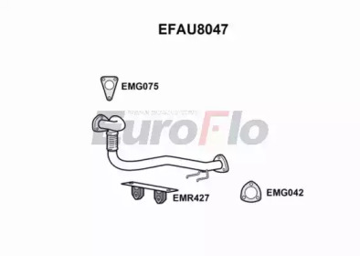 Трубка EuroFlo 0 4941 EFAU8047