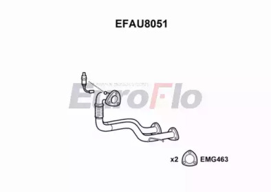 Трубка EuroFlo 0 4941 EFAU8051