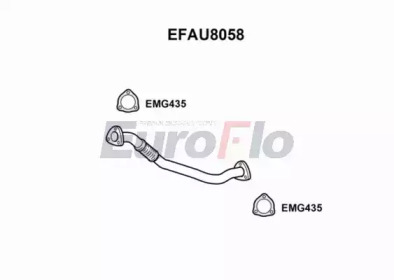 Трубка EuroFlo 0 4941 EFAU8058