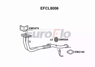 Трубка EuroFlo 0 4941 EFCL8006