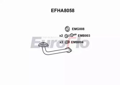 Трубка EuroFlo 0 4941 EFHA8058