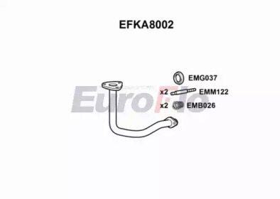 Трубка EuroFlo 0 4941 EFKA8002