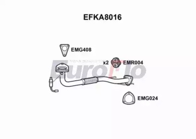 Трубка EuroFlo 0 4941 EFKA8016