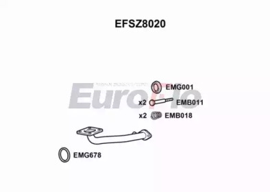 Трубка EuroFlo 0 4941 EFSZ8020