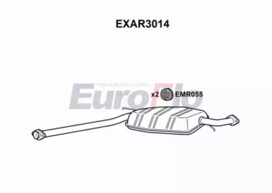 Амортизатор EuroFlo 0 4941 EXAR3014