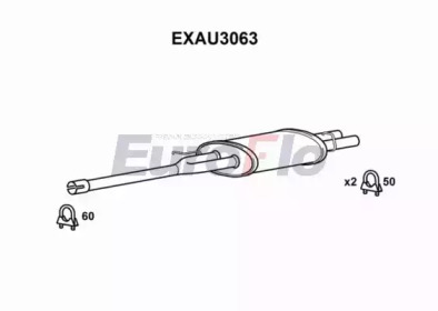 Амортизатор EuroFlo 0 4941 EXAU3063