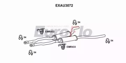 Амортизатор EuroFlo 0 4941 EXAU3072