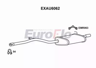 Амортизатор EuroFlo 0 4941 EXAU6062