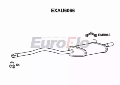 Амортизатор EuroFlo 0 4941 EXAU6066