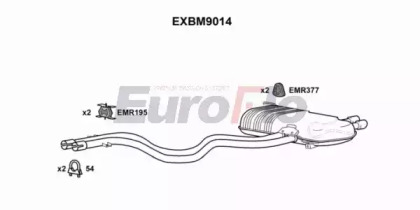 Амортизатор EuroFlo 0 4941 EXBM9014