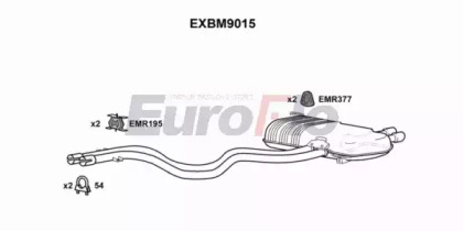 Амортизатор EuroFlo 0 4941 EXBM9015