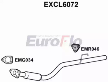 Амортизатор EuroFlo 0 4941 EXCL6072